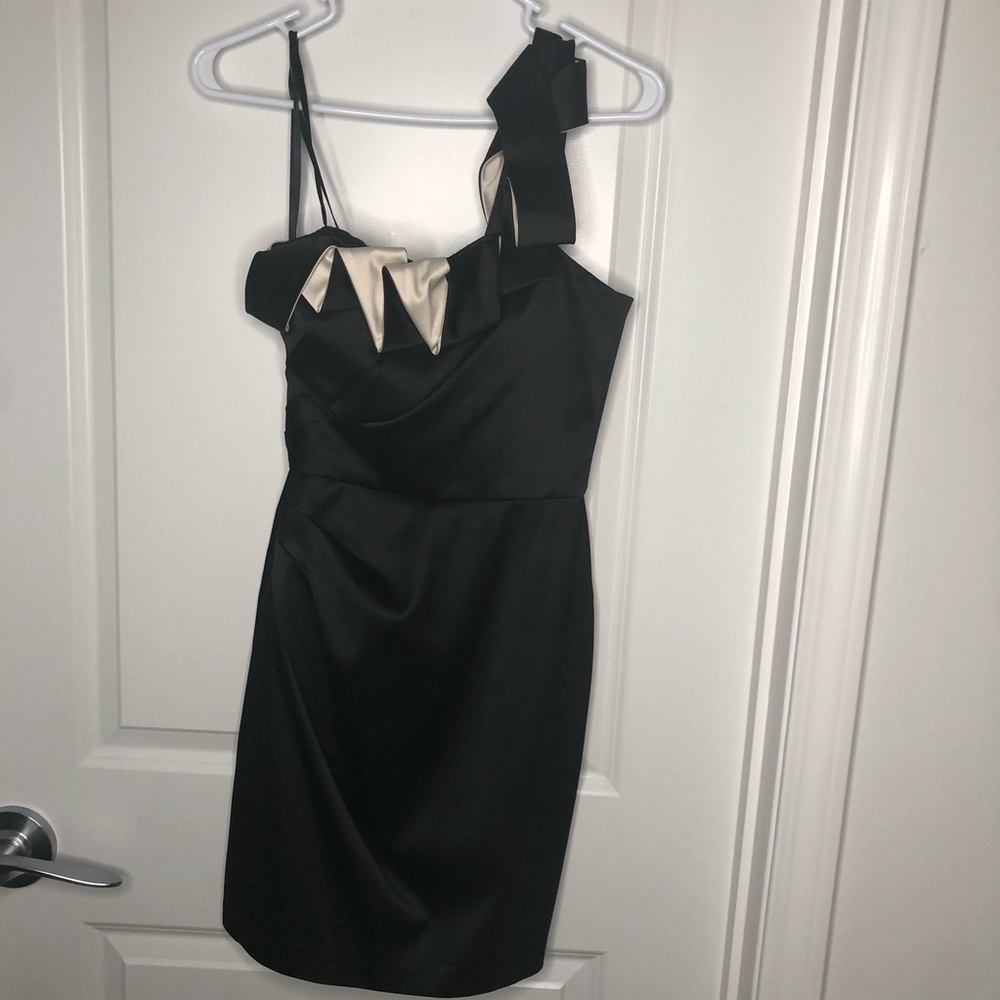 Max & Cleo Formal Black & Cream Dress